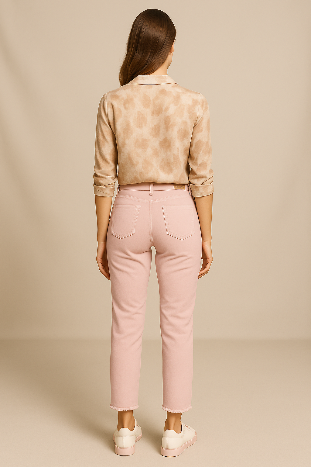 Jeans „Claire“ Pastellrosa