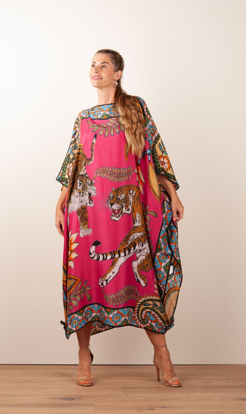 Kleid / Kaftan Beere | Multicolor