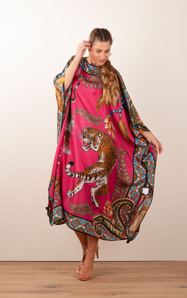 Kleid / Kaftan Beere | Multicolor