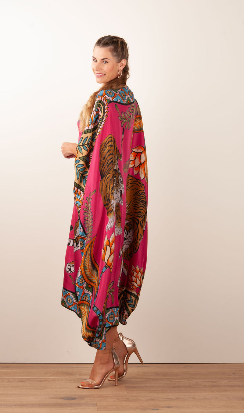 Kleid / Kaftan Beere | Multicolor