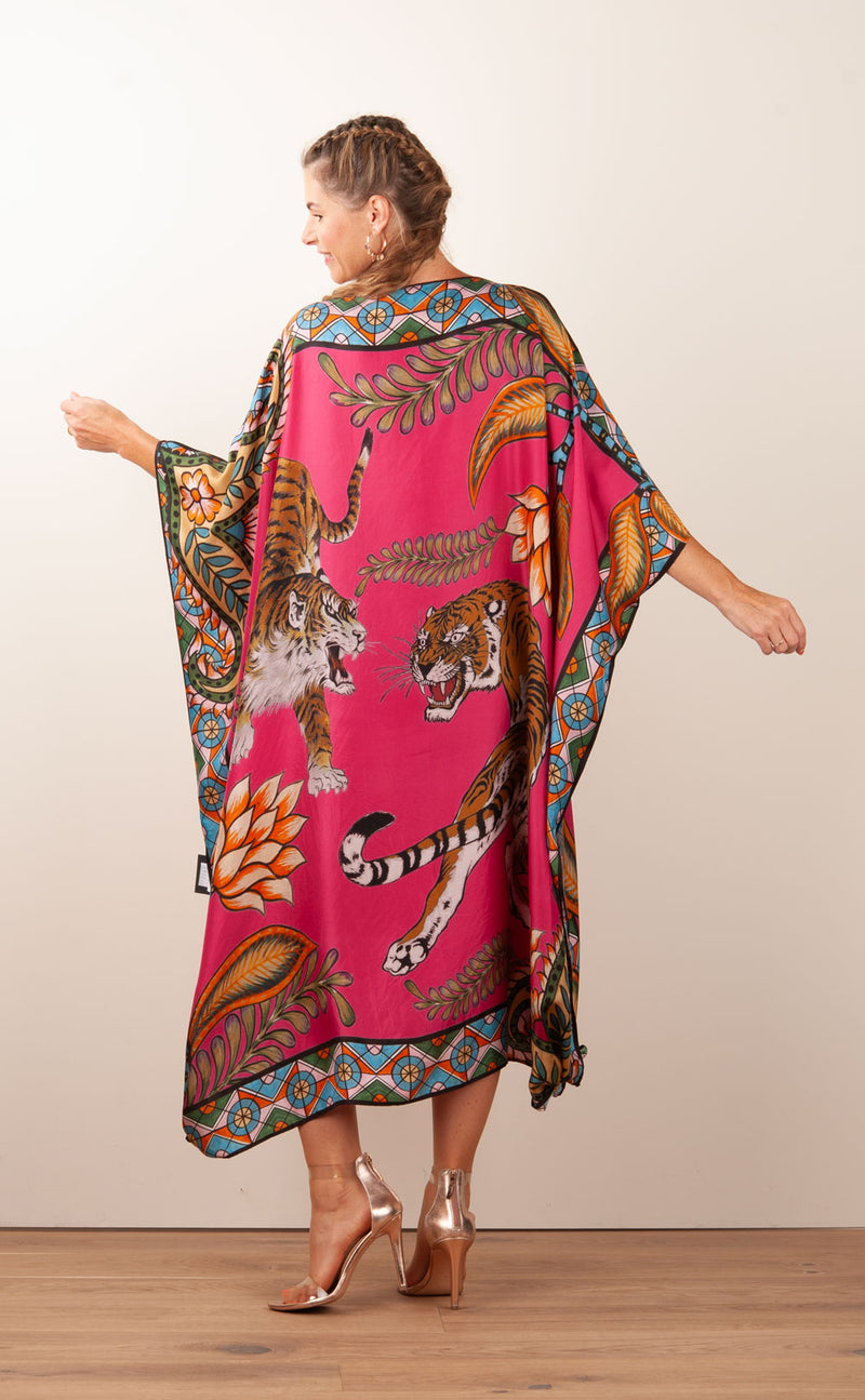 Kleid / Kaftan Beere | Multicolor