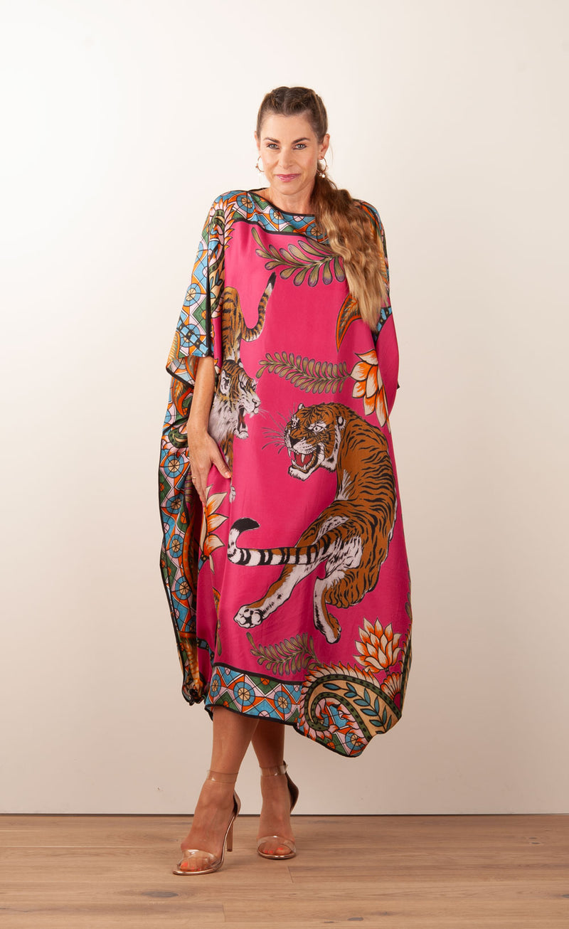 Kleid / Kaftan Beere | Multicolor