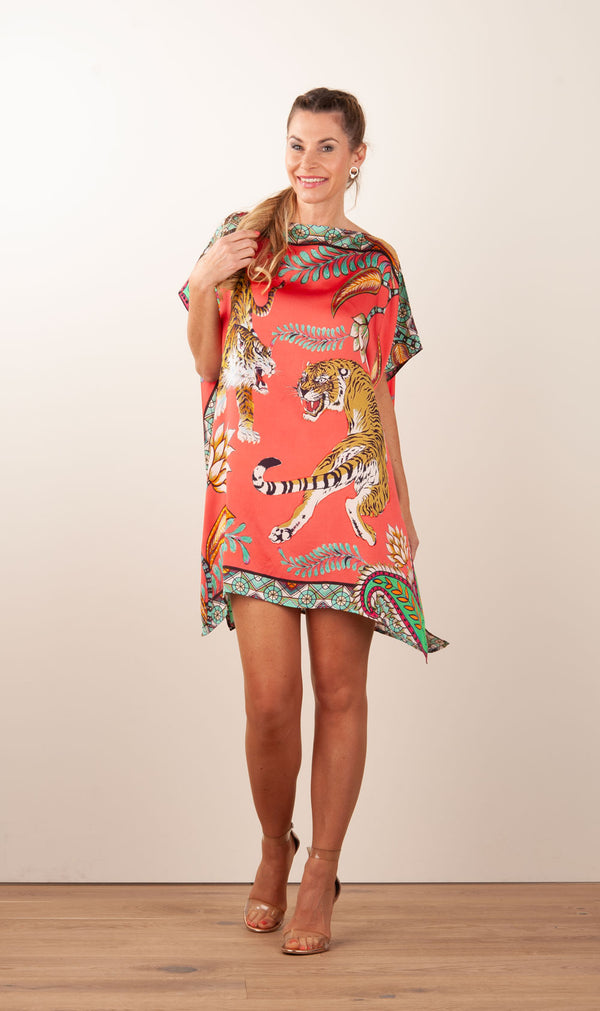 Kleid Koralle | Multicolor