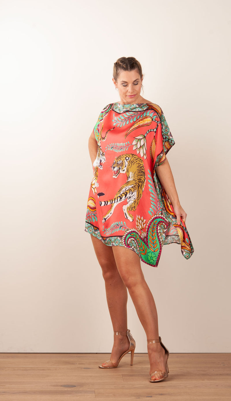 Kleid Koralle | Multicolor