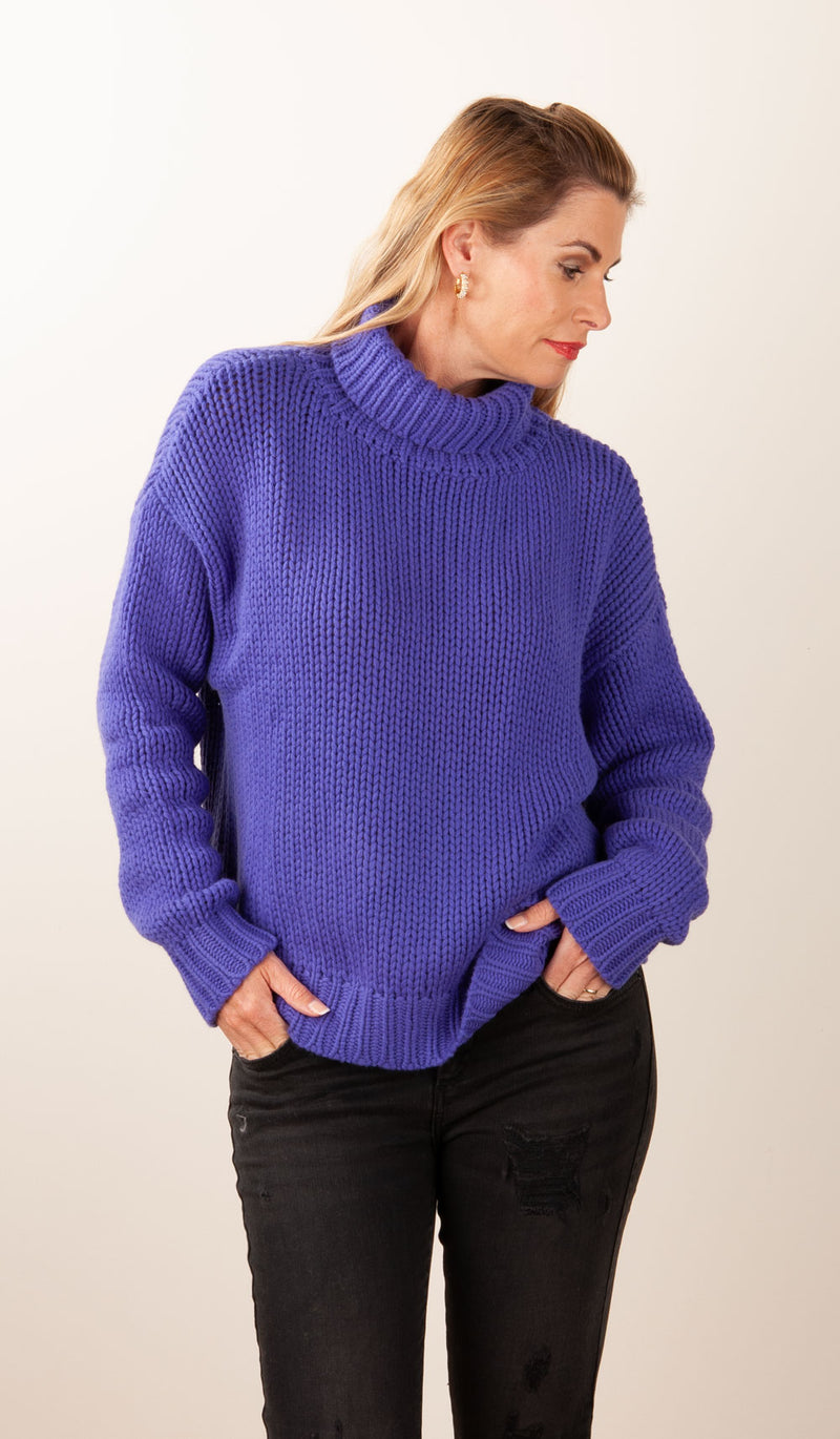 Pullover Lila
