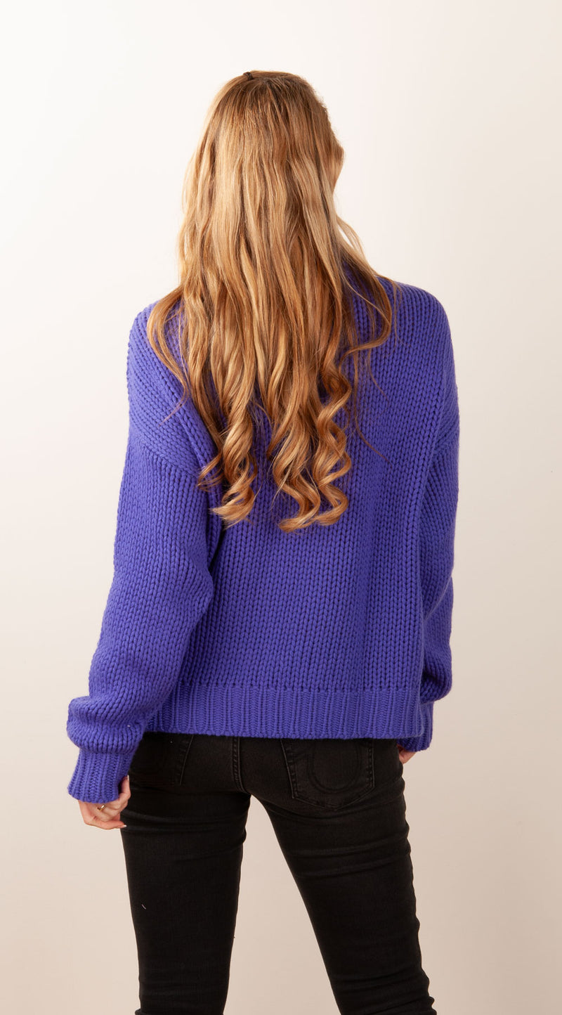 Pullover Lila