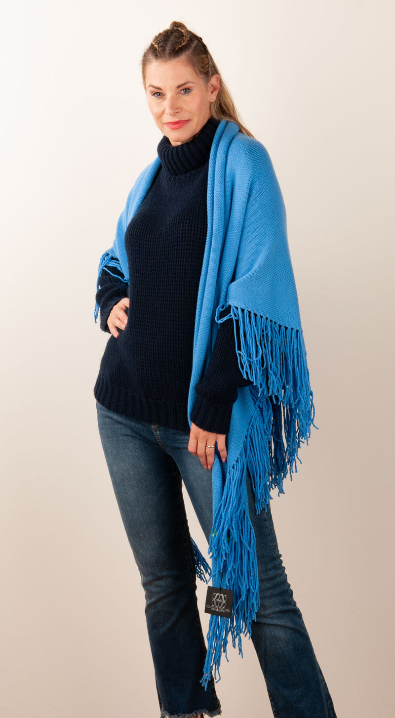 Dreieckstuch Blau