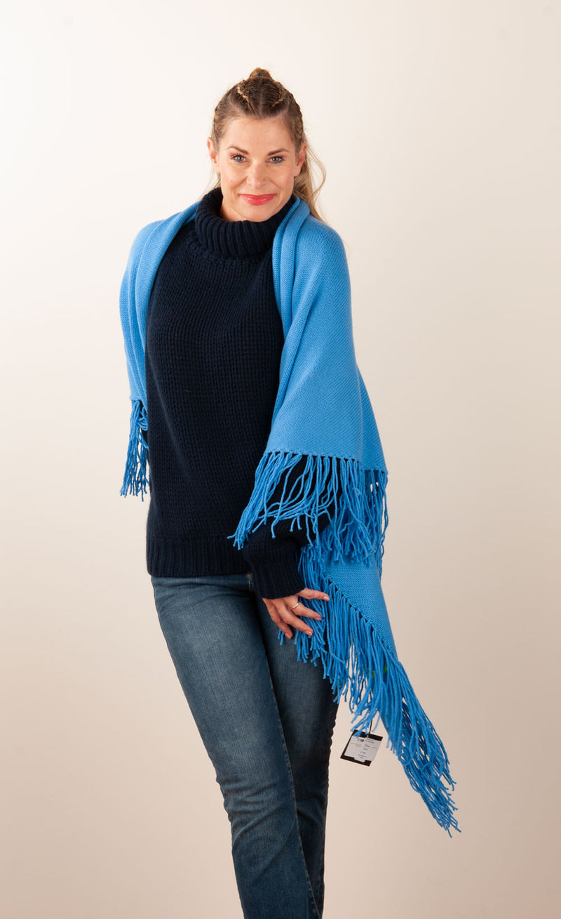 Dreieckstuch Blau