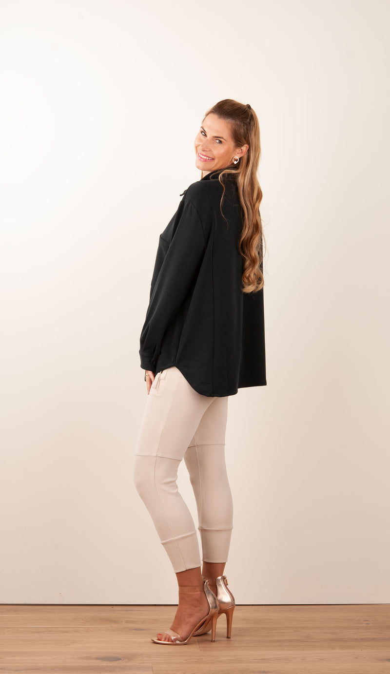 Blusenshirt Schwarz