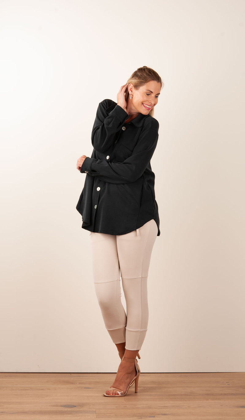Blusenshirt Schwarz