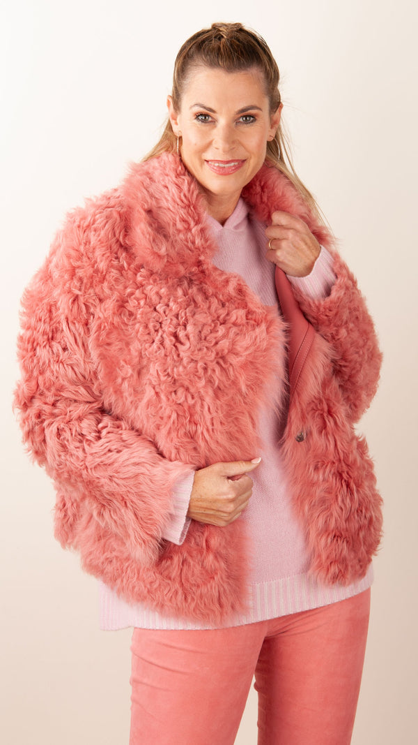 Lammfelljacke Rose
