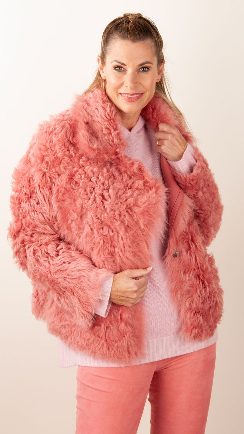 Lammfelljacke Rose