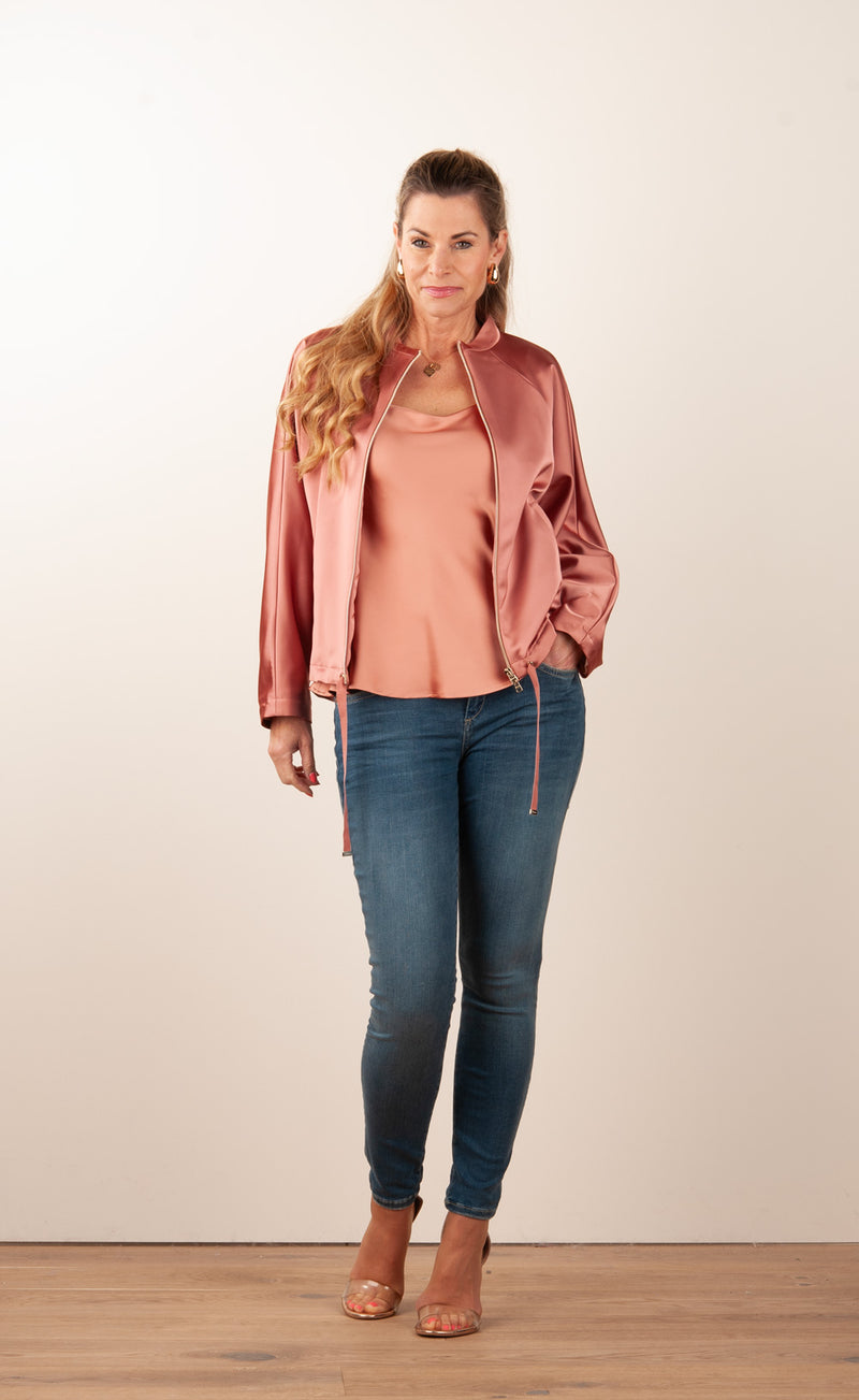 Jeans „Halle Skinny“ Blau