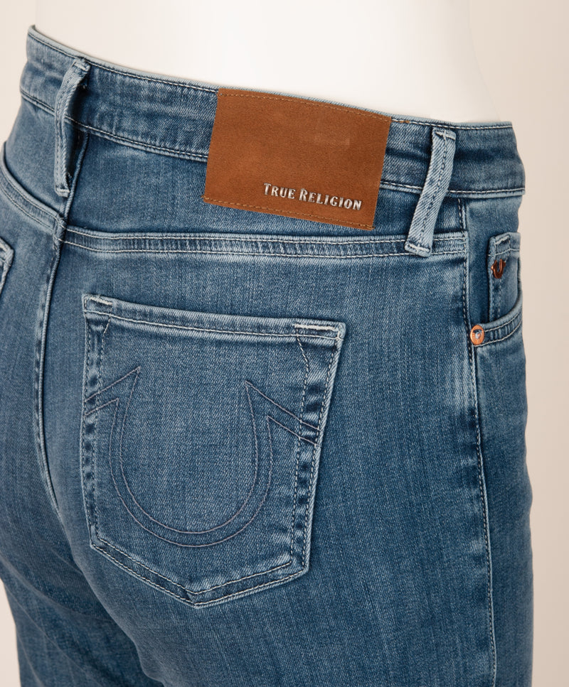 Jeans „Mija | Flared“ Blau