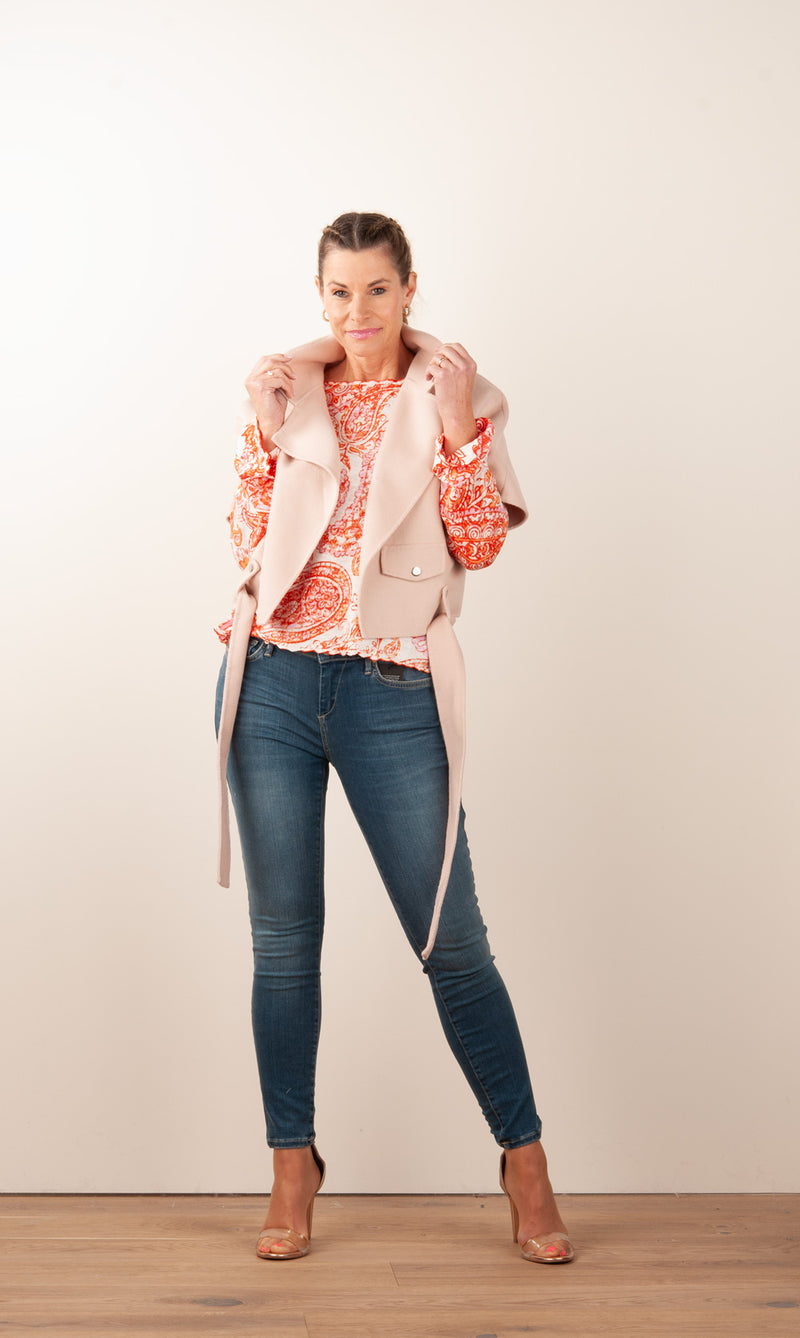 Jacke Beige