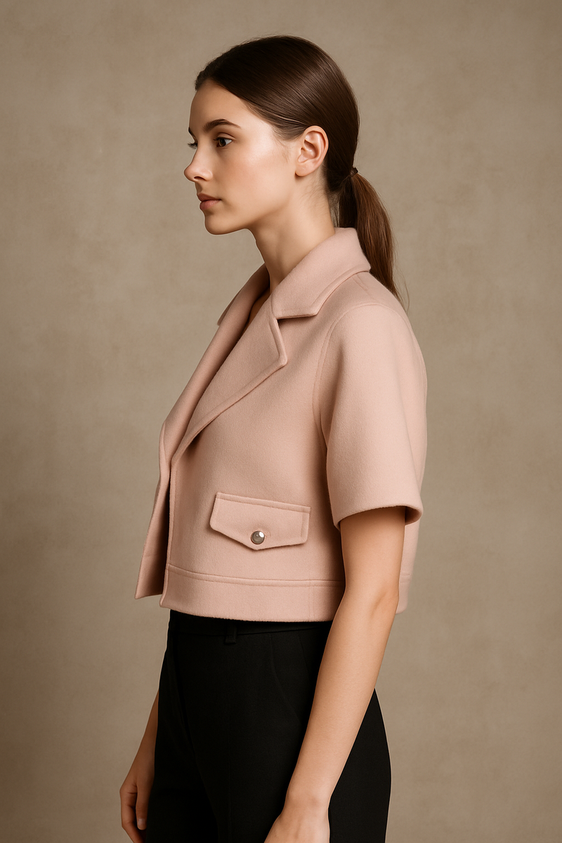 Jacke Puderbeige