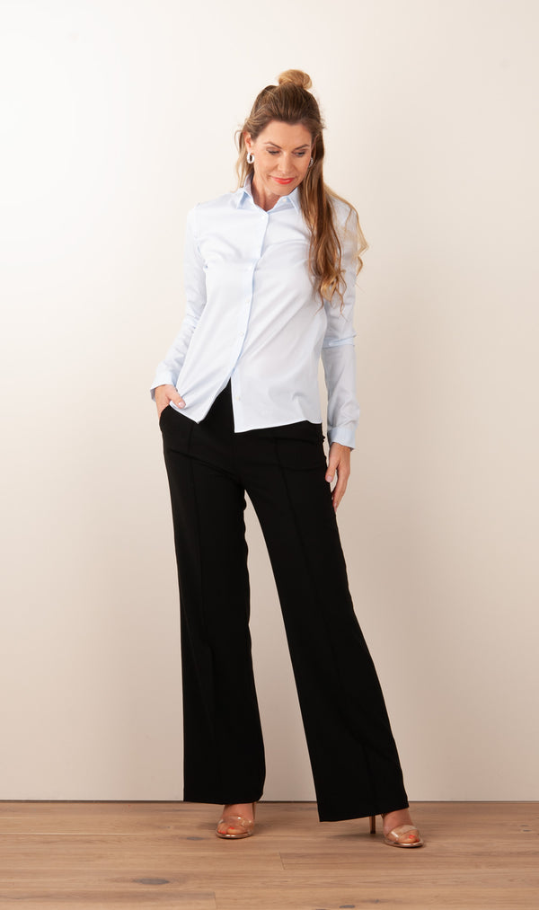 Bluse Hellblau