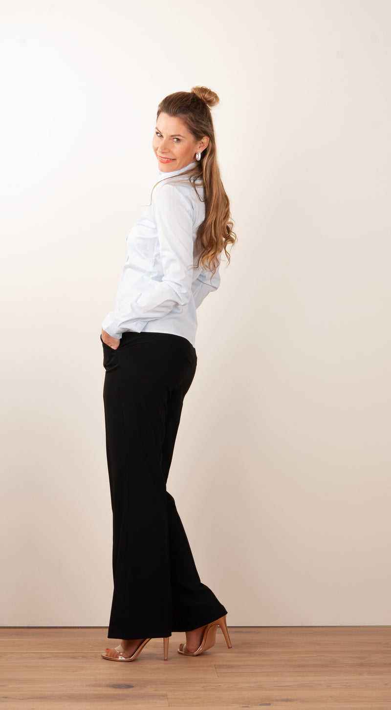 Bluse Hellblau