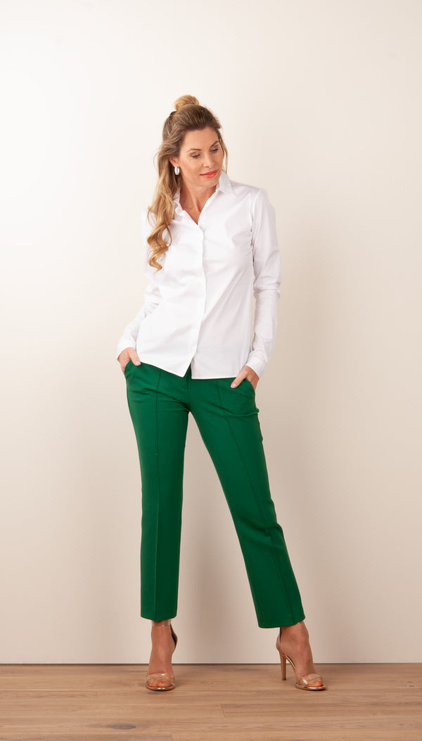 Bluse Weiß