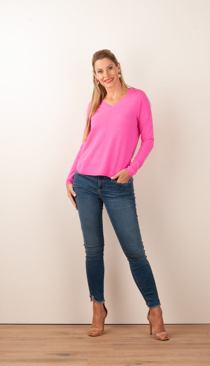 Kaschmir Pullover Pink