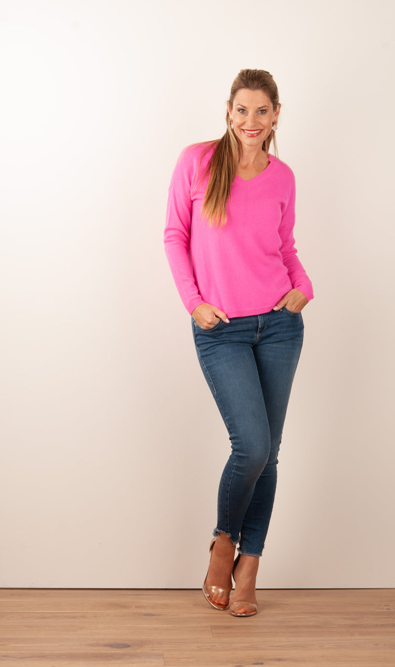 Kaschmir Pullover Pink