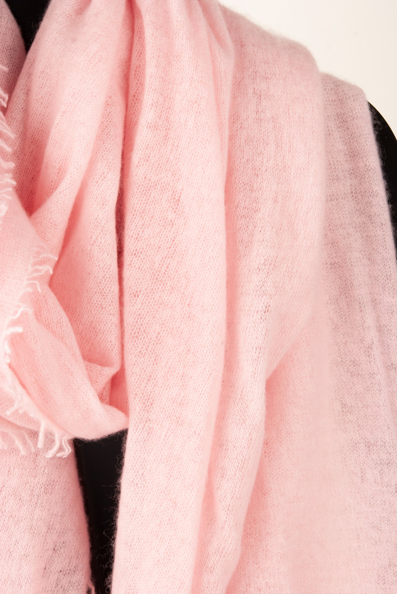 Kaschmir Schal Rosa