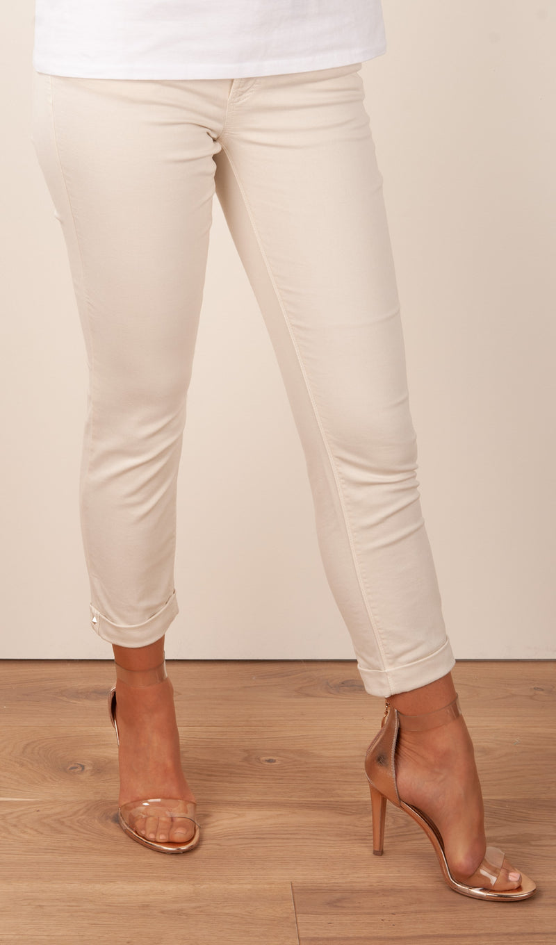 7/8 Jeans „Piper Short“ Hellbeige - myElisa GmbH
