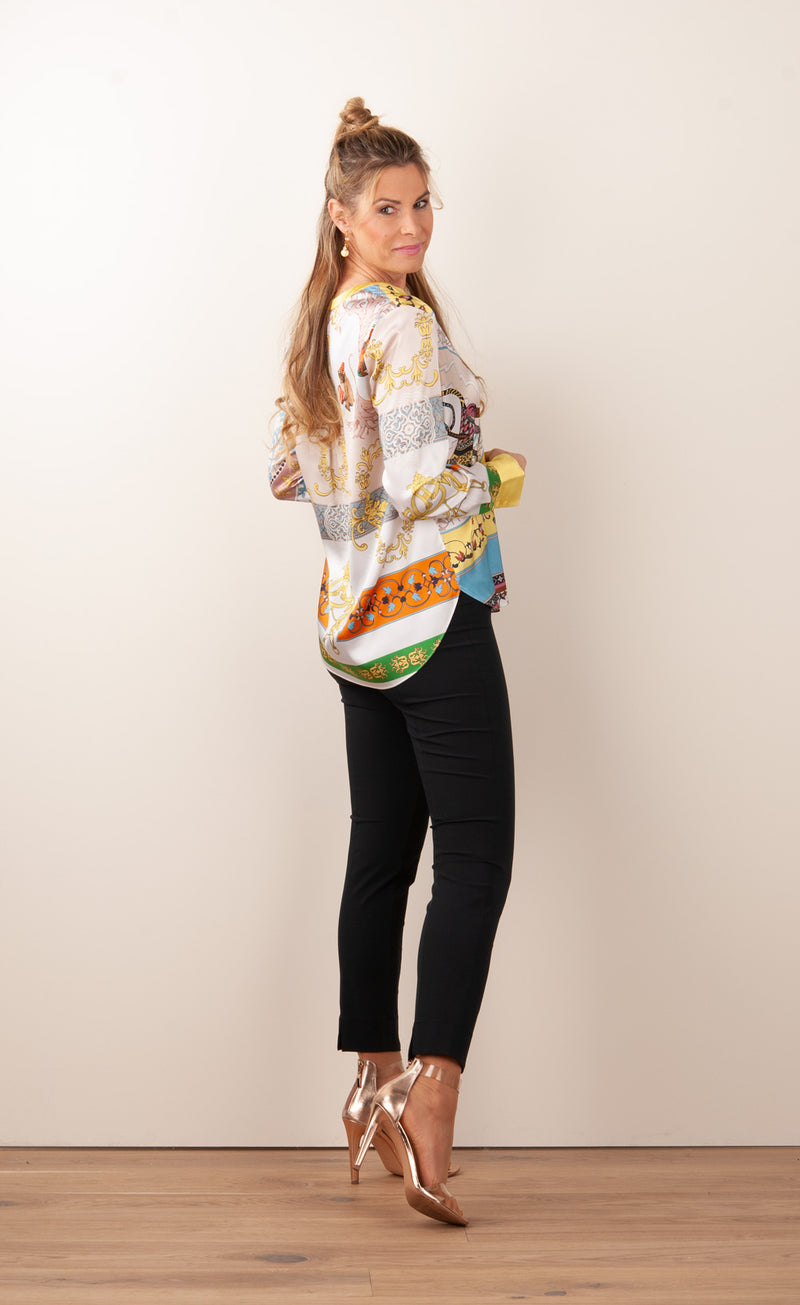 Hose „Ros Summer“ Dunkelblau