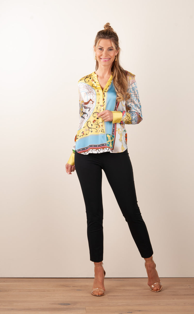 Hose „Ros Summer“ Dunkelblau