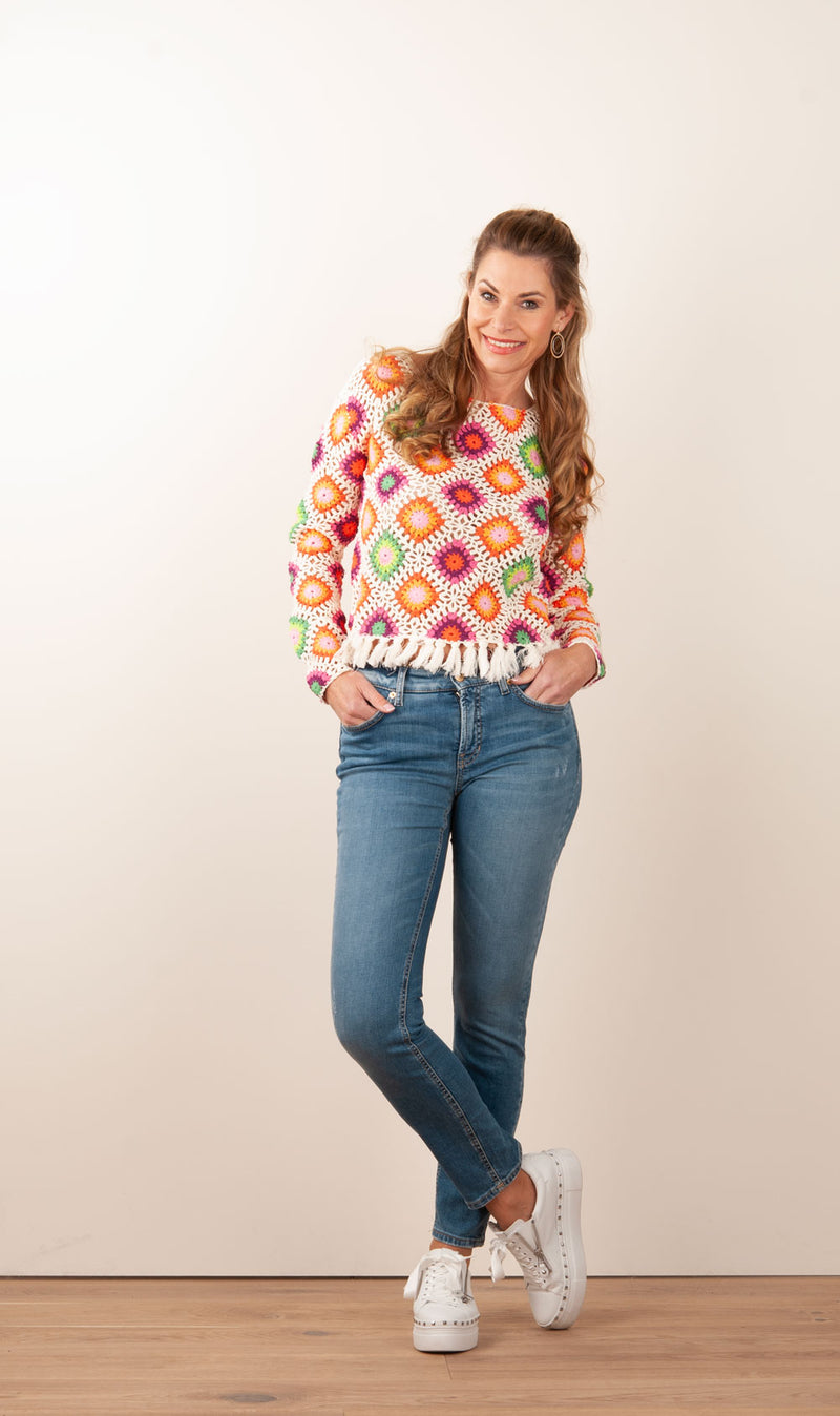 Jeans „Paris Skinny“ Blau