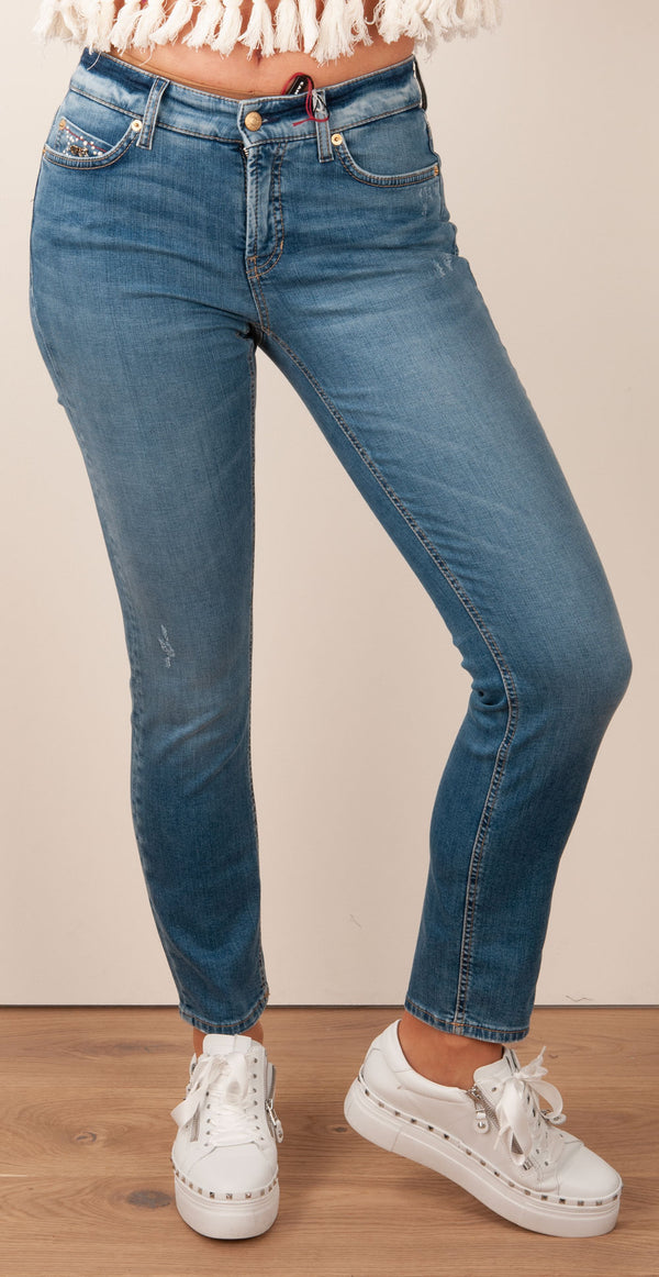 Jeans „Paris Skinny“ Blau