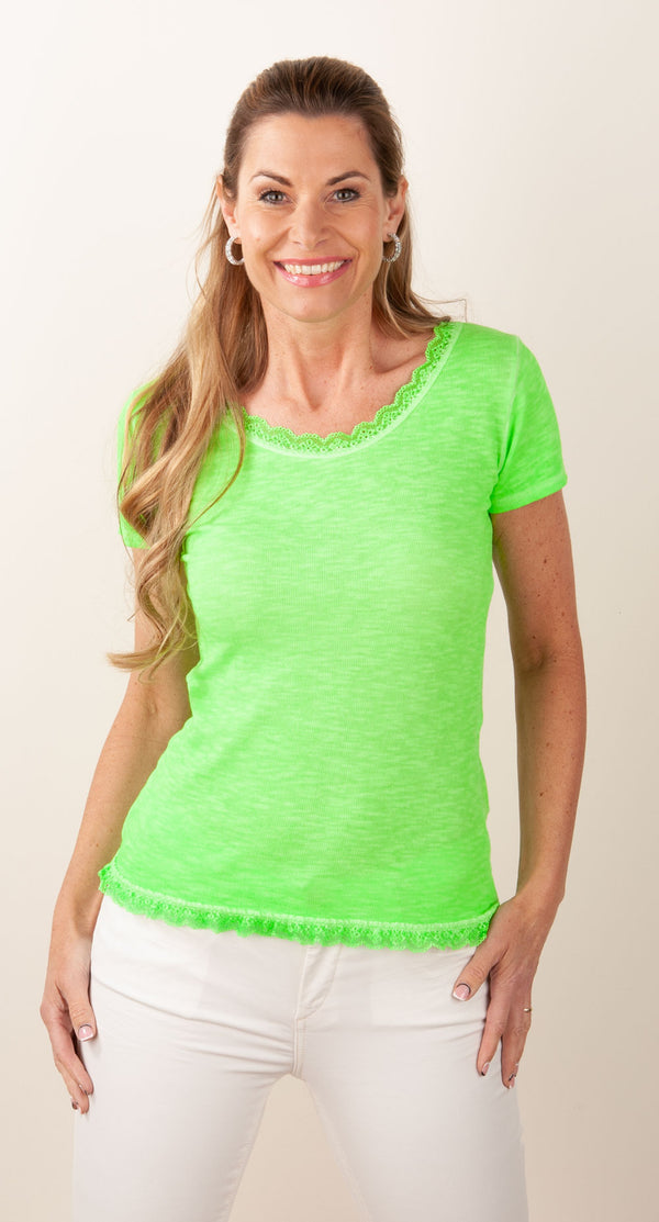 T-Shirt Neongrün