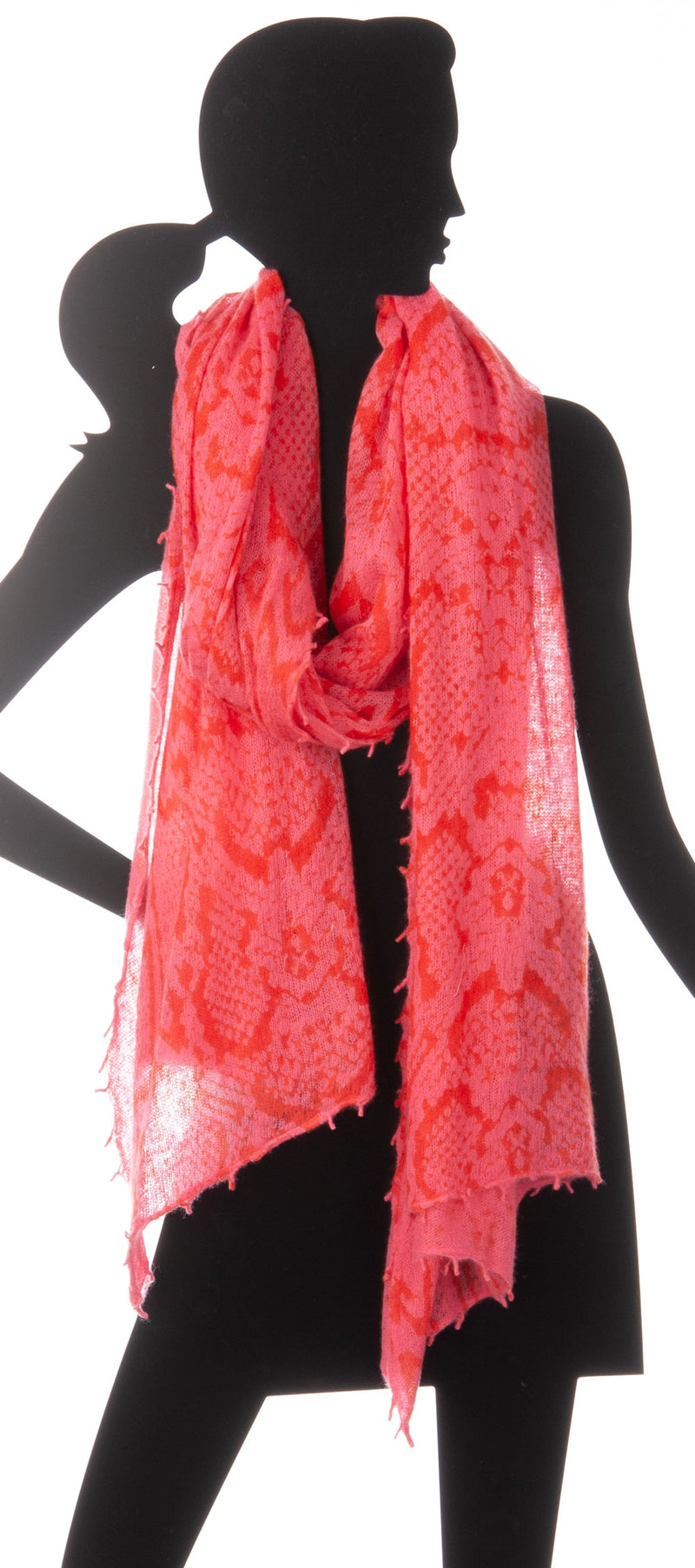 Cute Stuff Schal Pink | Koralle