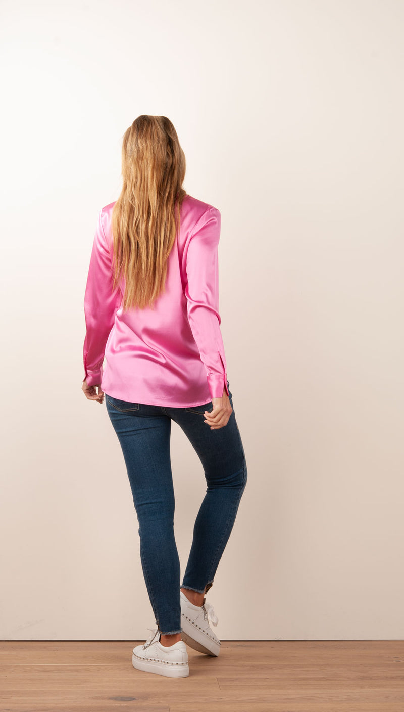 Schlupfbluse „Santena“ Pink