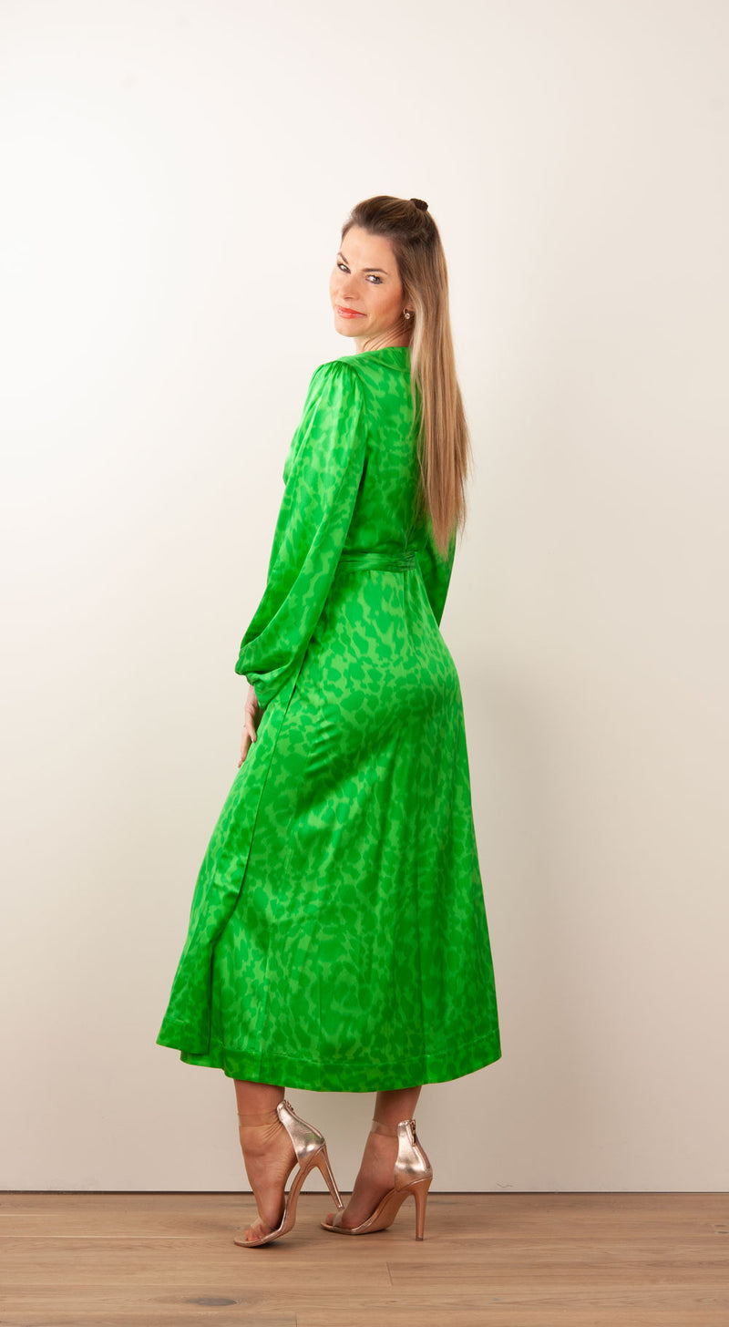 Wickelkleid „Carol“ Grün