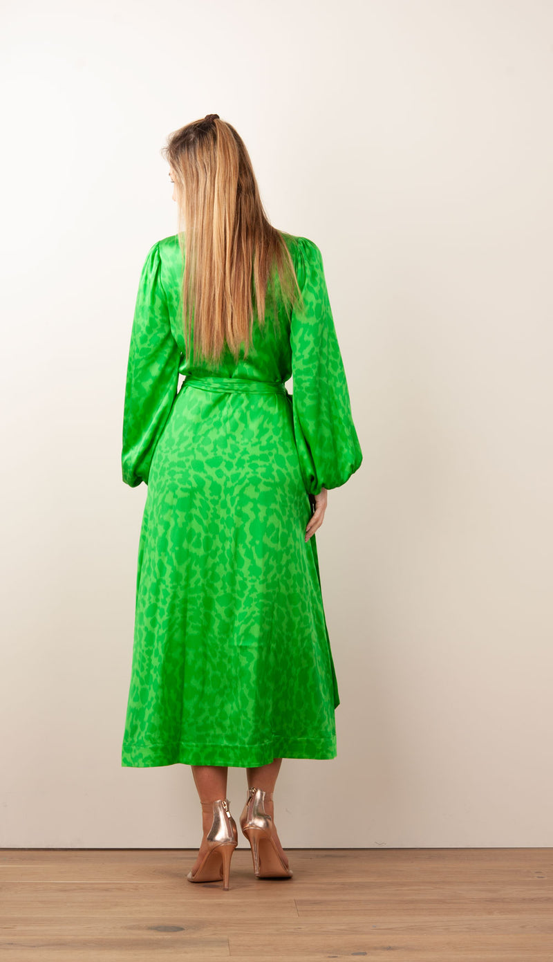 Wickelkleid „Carol“ Grün