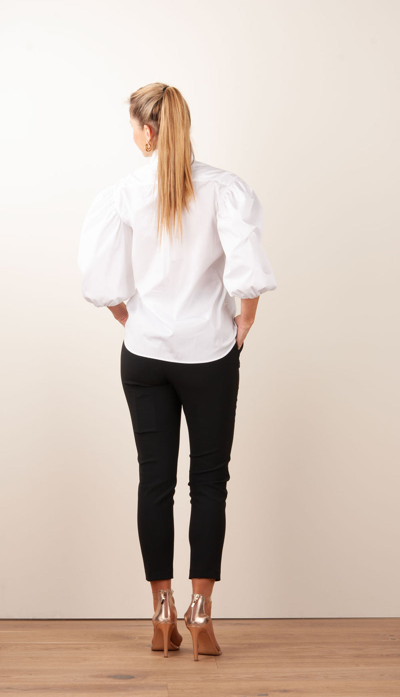 Bluse Weiß