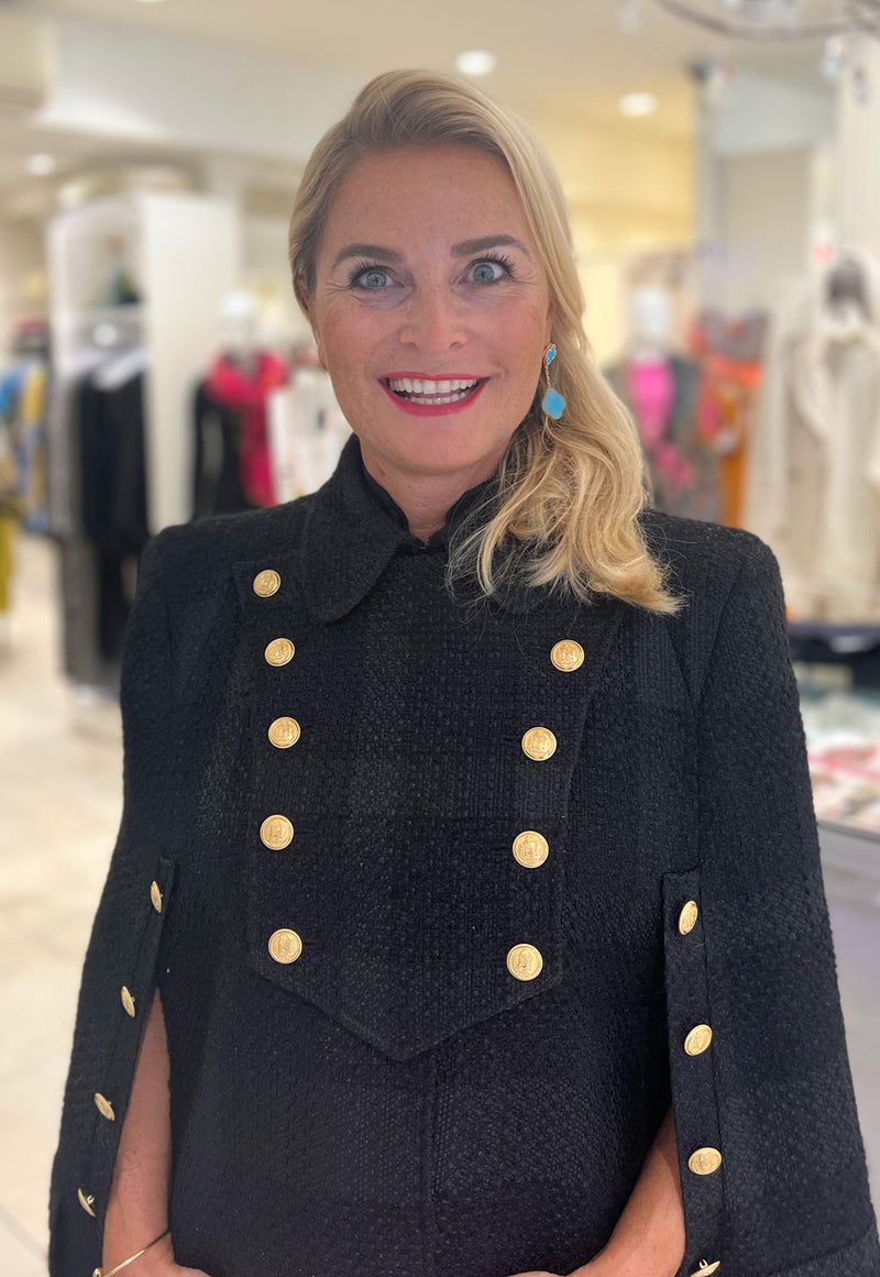 Jacke | Cape Schwarz