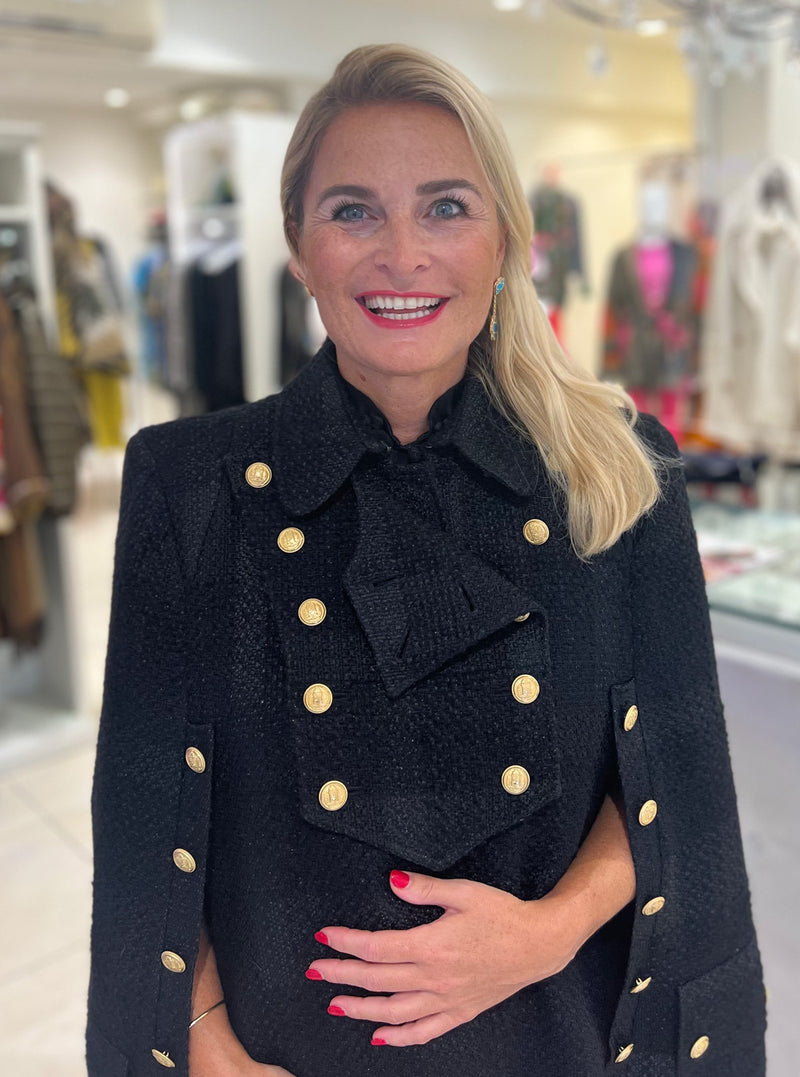 Jacke | Cape Schwarz