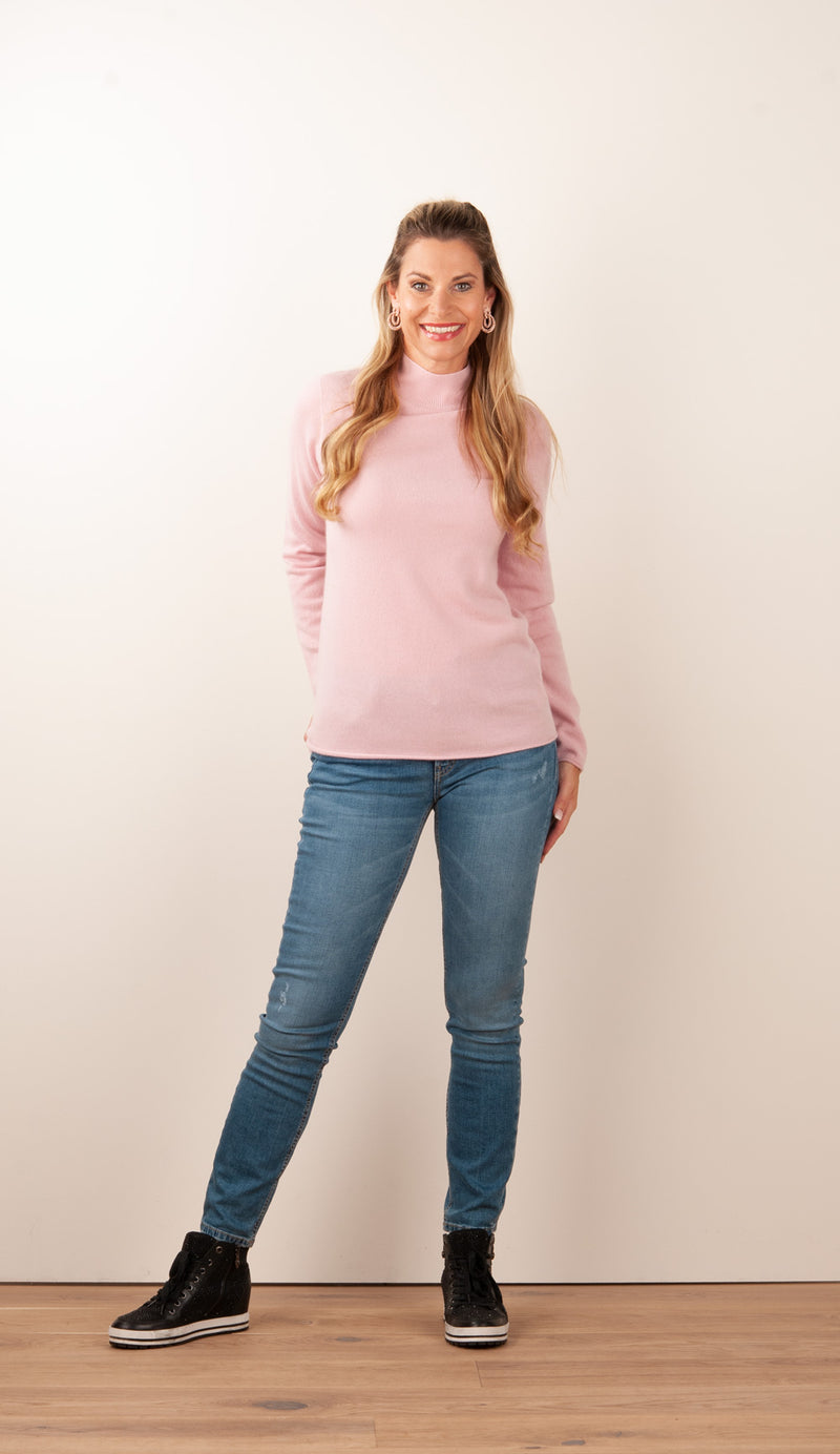 Kaschmir Pullover Rosa