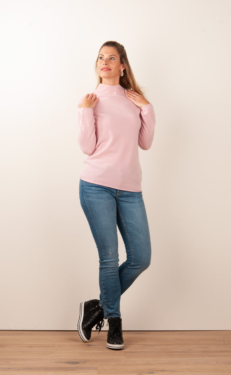 Kaschmir Pullover Rosa