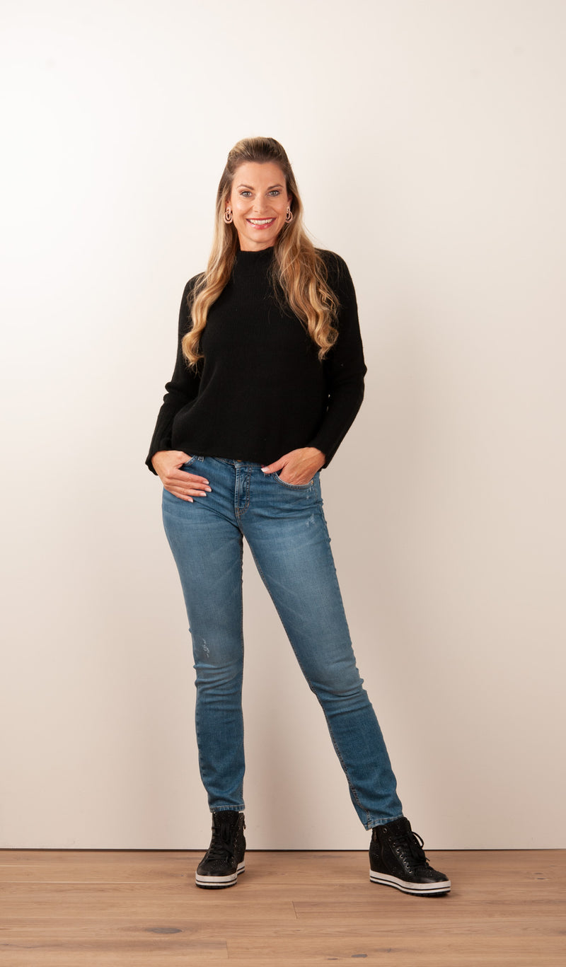 Kaschmir Pullover Schwarz