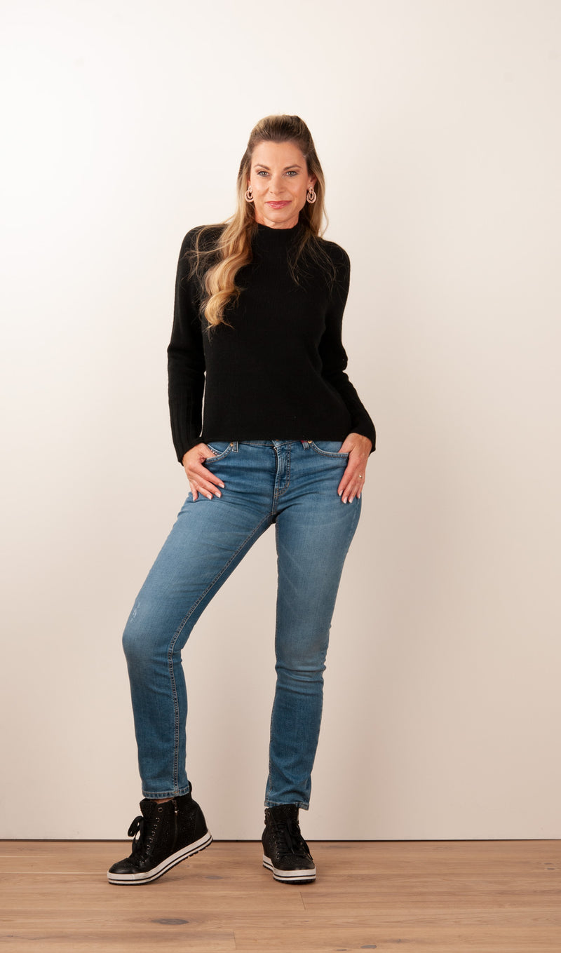 Kaschmir Pullover Schwarz