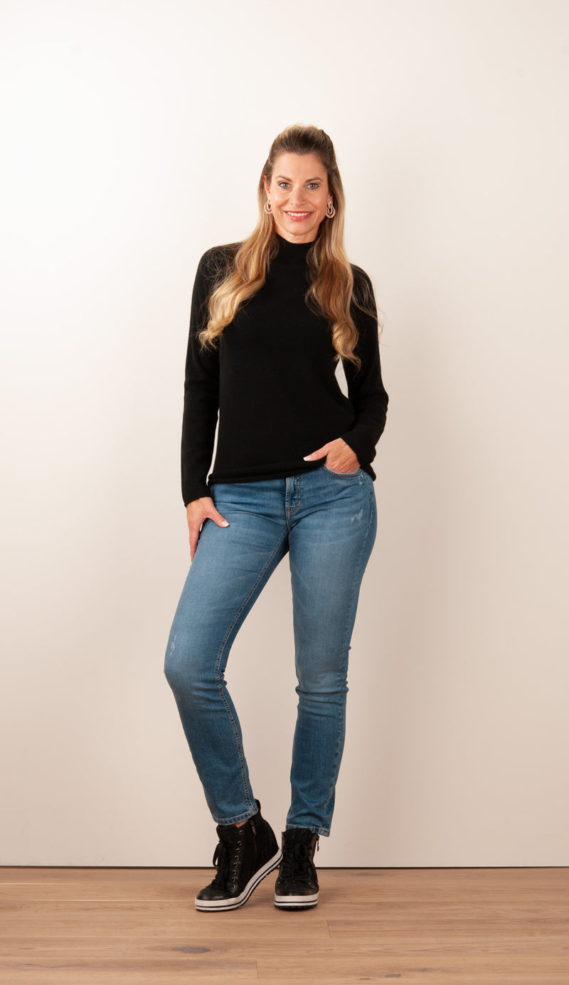 Kaschmir Pullover Schwarz