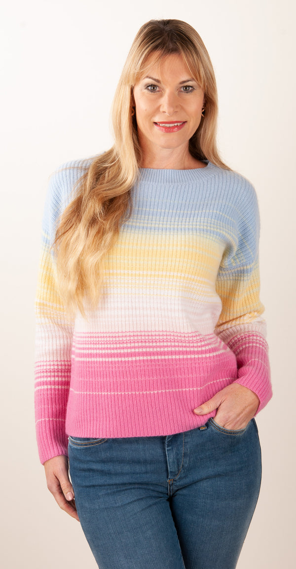 Kaschmir Pullover Multicolor - myElisa GmbH