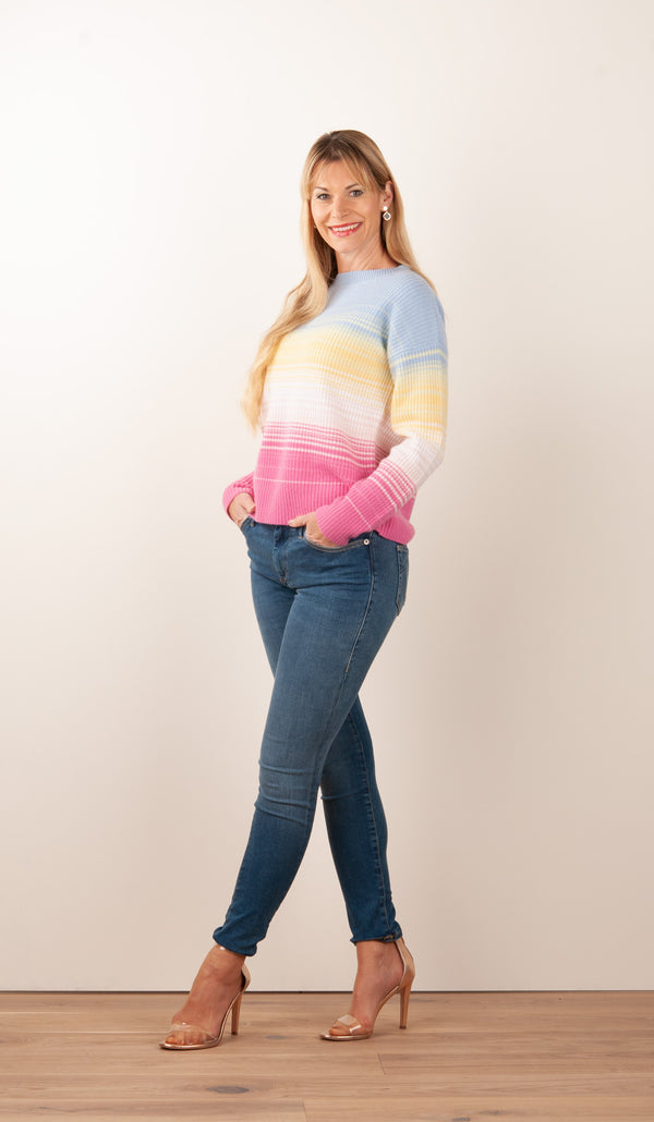 Kaschmir Pullover Multicolor - myElisa GmbH