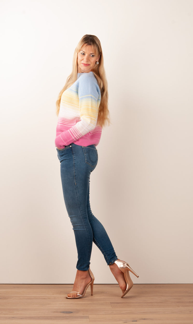 Kaschmir Pullover Multicolor - myElisa GmbH