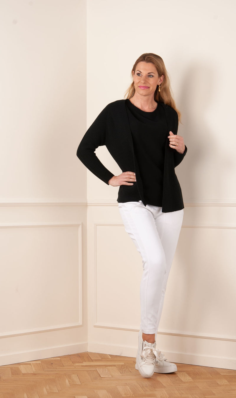 Strickjacke Schwarz - myElisa GmbH