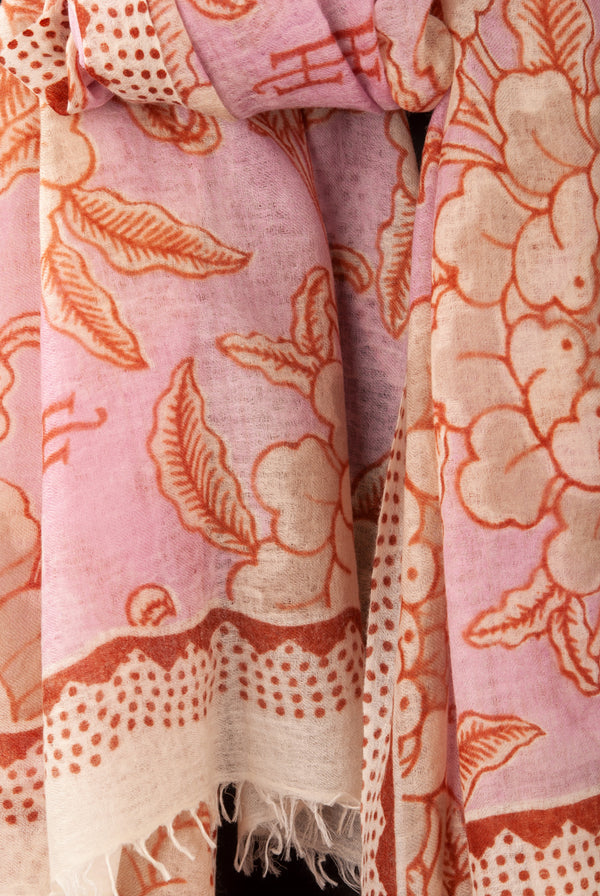 Schal Rosa | Multicolor - myElisa GmbH