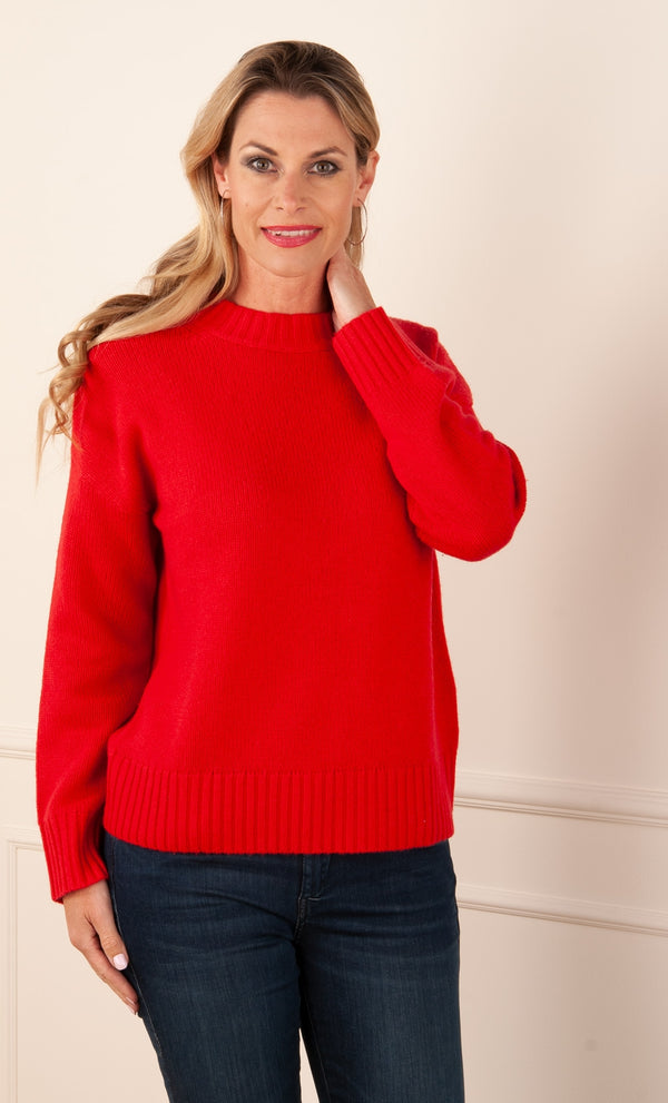 FTC Fair Trade Cashmere - Pullover Rot